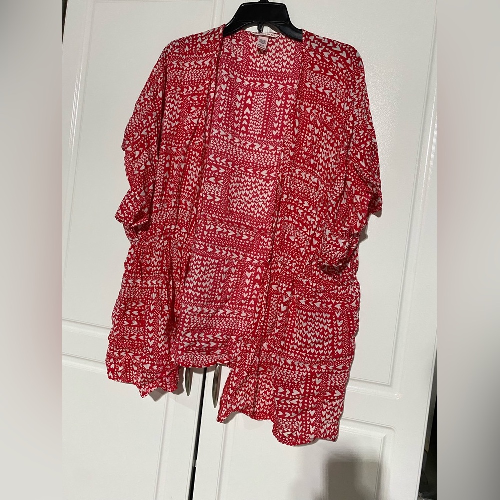Victoria's Secret Red Heart Patterned